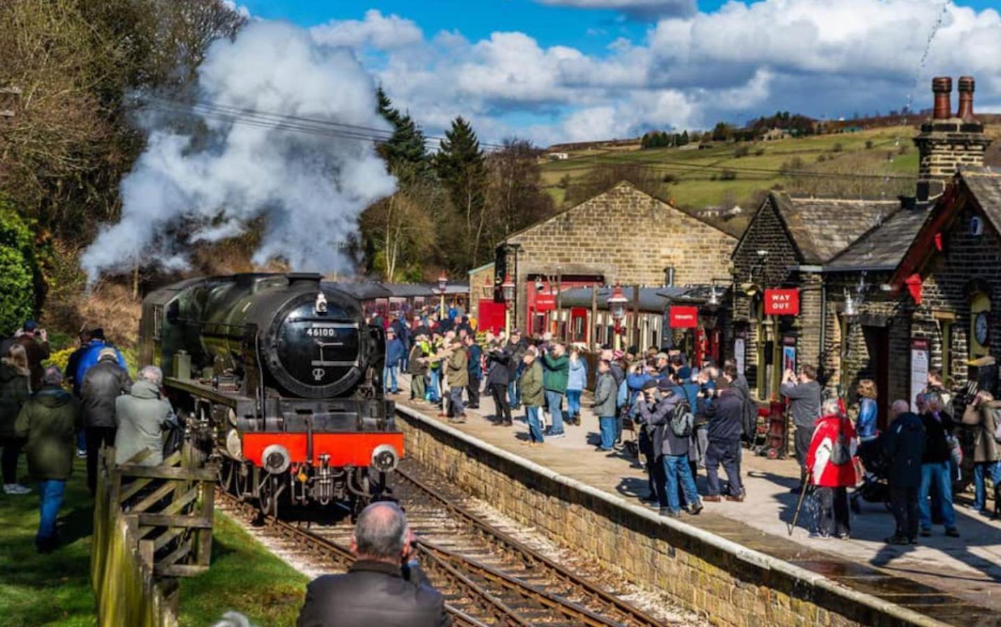Prince St Cottage - Haworth - Sleeps 4 Eksteriør billede